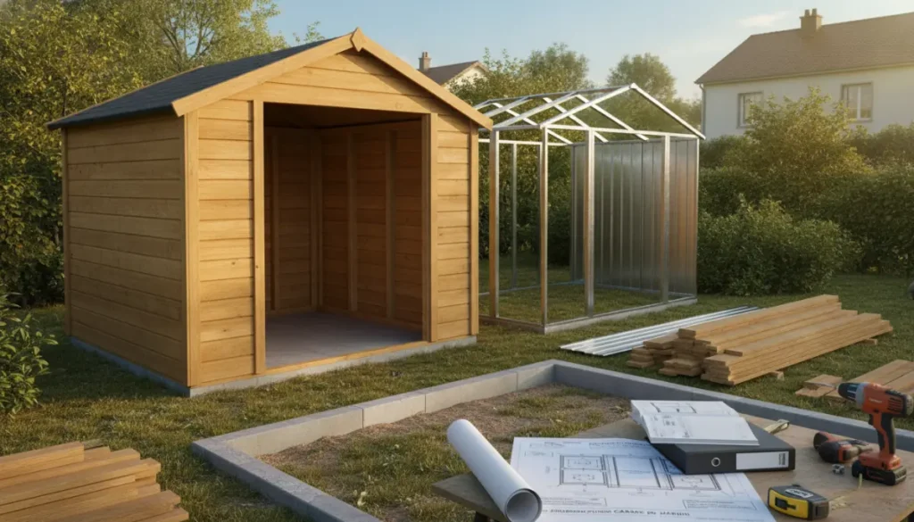 Installer un Abri de Jardin : Guide Matériaux & Réglementation