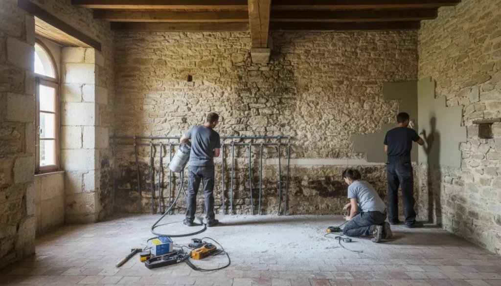 Humidité Maison Ancienne : Solutions et Prix 2025-2026