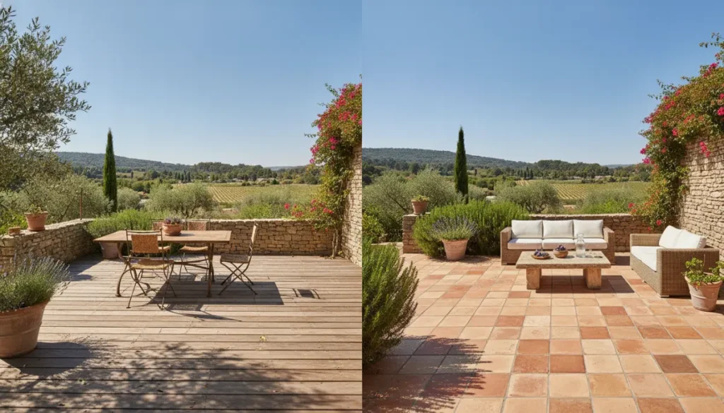 Bois ou Carrelage en Provence : Le Guide de l'Architecte